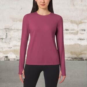 Mondetta NWT Ladies' Long Sleeve Active Top Red Size XL
